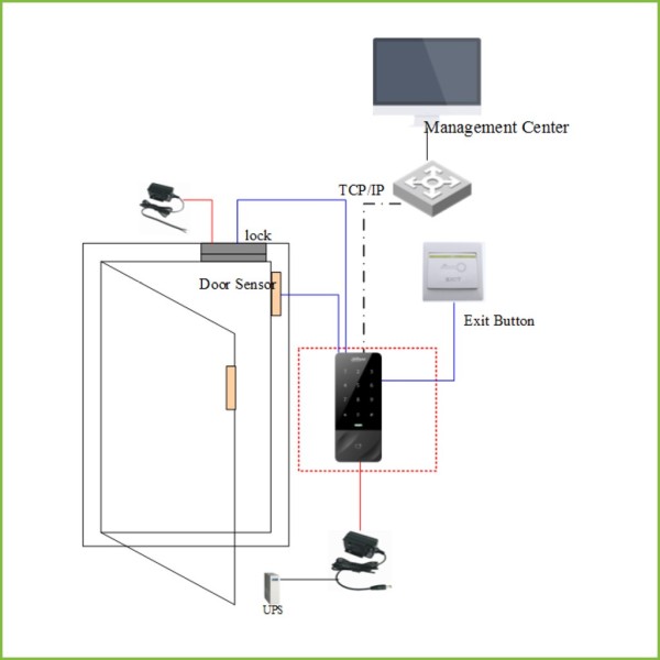 Acheter DAHUA ASI1201E-D Lecteur autonome de carte EM IP66
