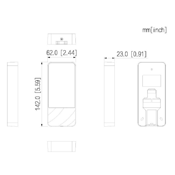 Acquistare DAHUA ASI1201E-D-V1 Lettore autonomo di schede EM IP66