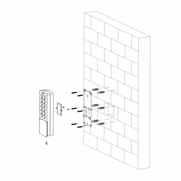Acquistare DAHUA ASI1201M-MEP Lettore autonomo di schede a doppia frequenza 13,56MHz/125kHz IP65 IK08 PoE