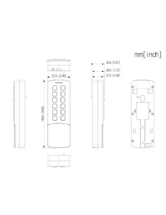 Kaufen DAHUA ASI1201M-MEW autonomer Kartenleser, Dualfrequenz 13,56 MHz/125 kHz, IP65, IK08, WLAN 2