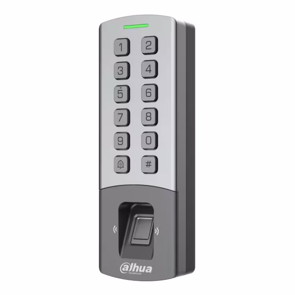 Comprar DAHUA ASI1212M-P Lector Autónomo Huella+PIN+remoto+Tarjeta Mifare IP65 IK08 PoE