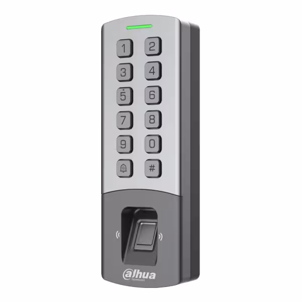 Acheter DAHUA ASI1212M-W Lecteur autonome Empreinte+PIN+télécommande+Carte Mifare IP65 IK08 WiFi