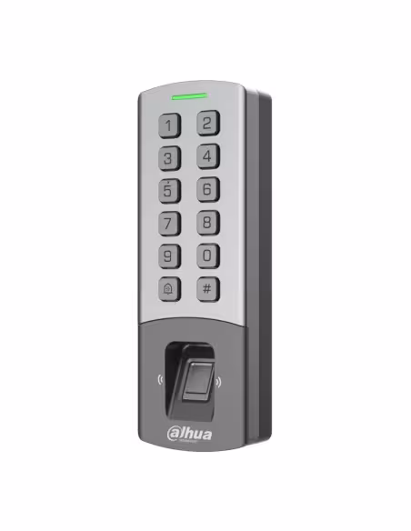 Acheter DAHUA ASI1212M-W Lecteur autonome Empreinte+PIN+télécommande+Carte Mifare IP65 IK08 WiFi