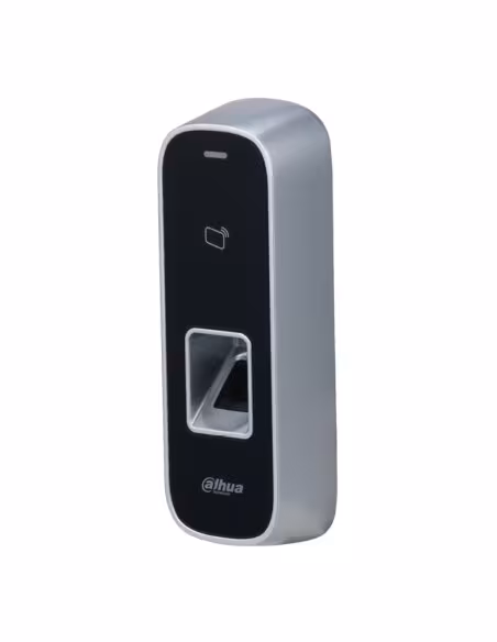 Comprar DAHUA ASI1202M Lector Autónomo Tarjeta Mifare + Huella RS485 IK10 IP65