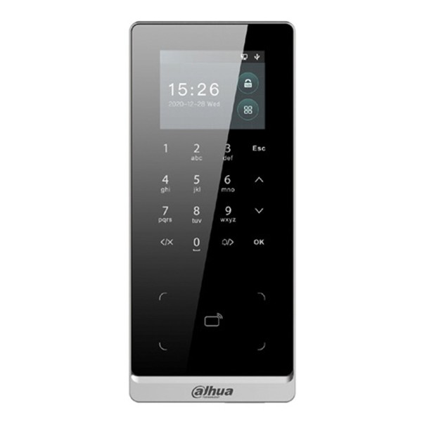 Acquistare DAHUA ASI2201H-W Lettore autonomo LCD 2,4" PIN+telecomando+Scheda Mifare WiFi