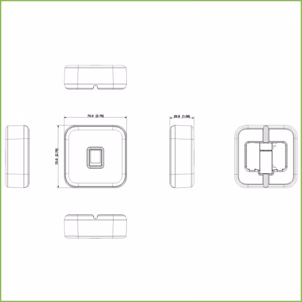 Comprar DAHUA ASM101A Módulo USB enrolamiento huella y tarjeta Mifare
