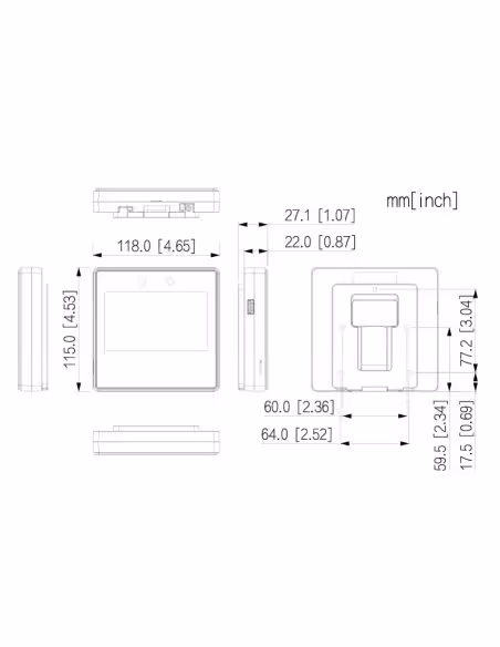 Kaufen DAHUA ASA3223A-W IP-WiFi-Zeiterfassungsterminal mit Gesichtserkennung und PIN