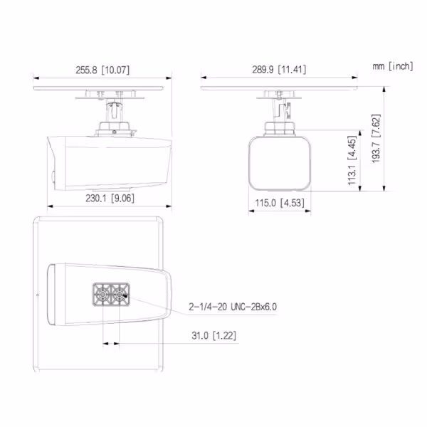 Acquistare DAHUA IPC-HFW2441DG-4G-SP-B Bullet IP H265 4M Illuminazione Dual LED20m/IR30m 3.6mm IP67 PIR MIC/Altoparlante I/O 4G 