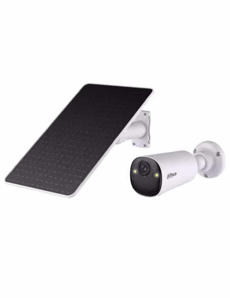 Comprar DAHUA BF4CP-XL/M0508 Tubular IP H265 4M Iluminación Dual LED20m/IR15m 2.1mm IP66 PIR MIC/Altavoz WiFi AI con batería + P