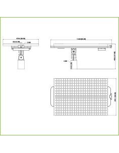 Acheter DAHUA PFM363L-D1-V2 Panneau solaire 120 W en silicium monocristallin (sans batterie au lithium) 2