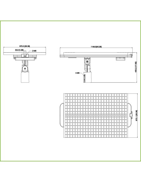 Acheter DAHUA PFM363L-D1-V2 Panneau solaire 120 W en silicium monocristallin (sans batterie au lithium)