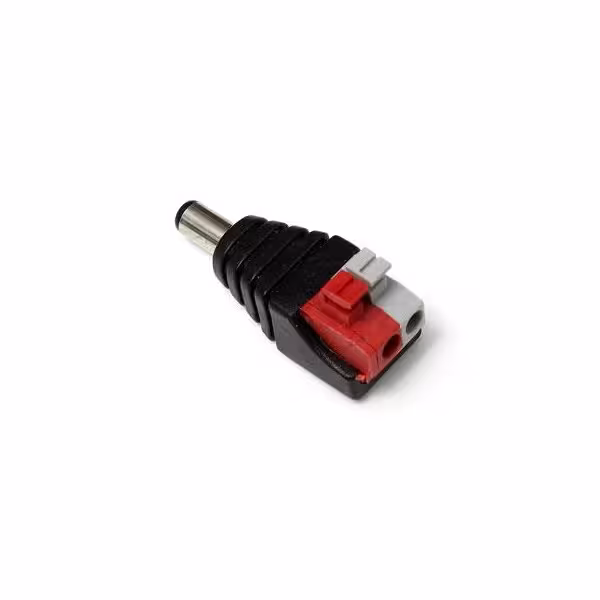 Kaufen DRUTP DCJACK+P-M Stromversorgungsstecker (männlich) mit Push-Pin-Klemmenanschluss