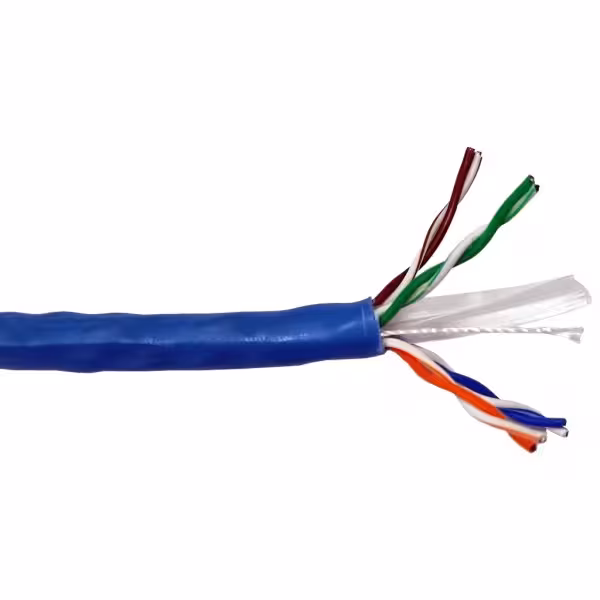 Acheter DAHUA PFM923I-6UN-C (BLUE) Bobine 305 m Câble UTP CAT6 0.53mm Cuivre sans oxygène CE CPR Eca. Gaine LSZH bleue