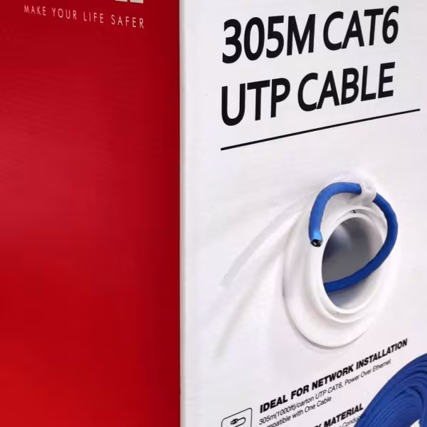Comprar DAHUA PFM923I-6UN-C (BLUE) Bobina 305mts Cable UTP CAT6 0.53mm Cobre sin Oxigeno CE CPR Eca. Cubierta LSZH Azul