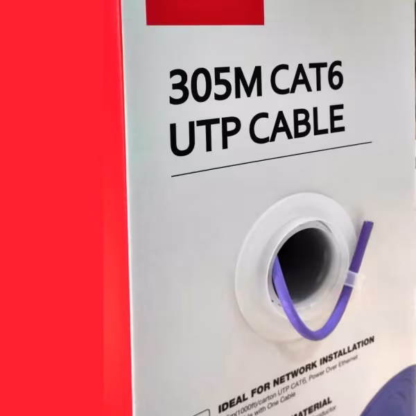 Comprar DAHUA PFM923I-6UN-CC (PURPLE) Bobina 305mts Cable UTP CAT6 0.53mm Cobre sin Oxigeno CE CPR Cca. Cubierta LSZH Violeta