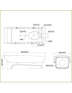Acquistare DAHUA PFH610V-IR Custodia esterna in alluminio IP67 IK10 con riscaldatore, ventilatore, IR 100 m 24Vac 2