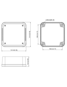 Kaufen DAHUA PFA12C Anschlussdose aus PC-Kunststoff 2