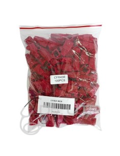 Acheter DRUTP CFR45-RED capuchon rouge pour connecteur RJ45 en sachet de 100 unités