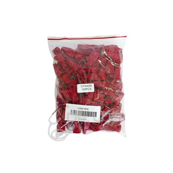 Kaufen DRUTP CFR45-RED rote Schutzkappe für RJ45-Stecker im Beutel (100 Stück)