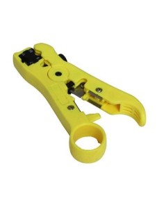 Kaufen DRUTP PELAUTPRG Abisolierzange für runde UTP/STP-Netzwerkkabel CAT5 und Koaxialkabel RG59, RG6, RG11, RG7