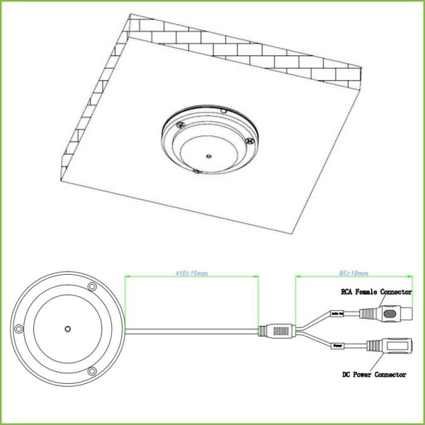 Acheter DAHUA HAP320-V Microphone omnidirectionnel haute fidélité pour surface IP66 IK10 métallique