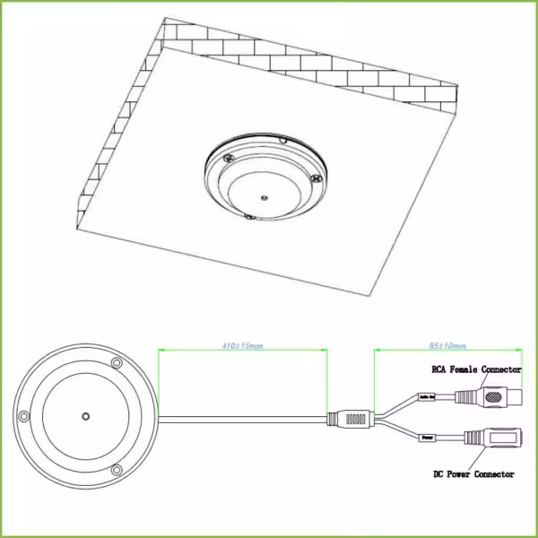 Kaufen DAHUA HAP320-V omnidirektionales High-Fidelity-Mikrofon für Oberflächenmontage, IP66, IK10, Metallgehäuse