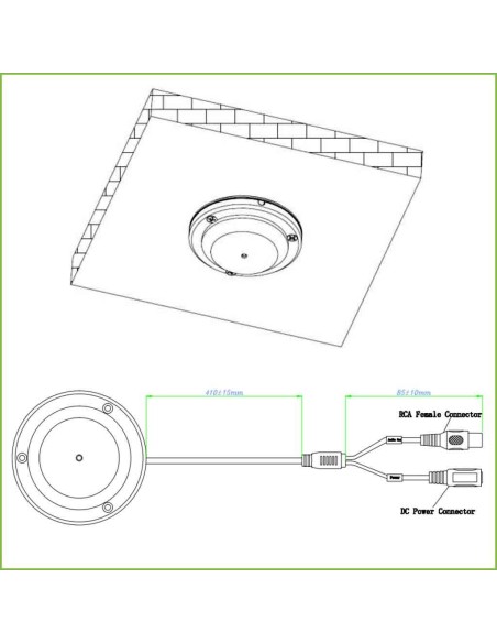 Acheter DAHUA HAP320-V Microphone omnidirectionnel haute fidélité pour surface IP66 IK10 métallique