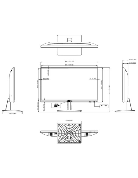 Acheter DAHUA LM24-L200N Moniteur Dahua 23,8" pour la sécurité 24/7 LCD (VA) VGA/HDMI 16:9 1080P