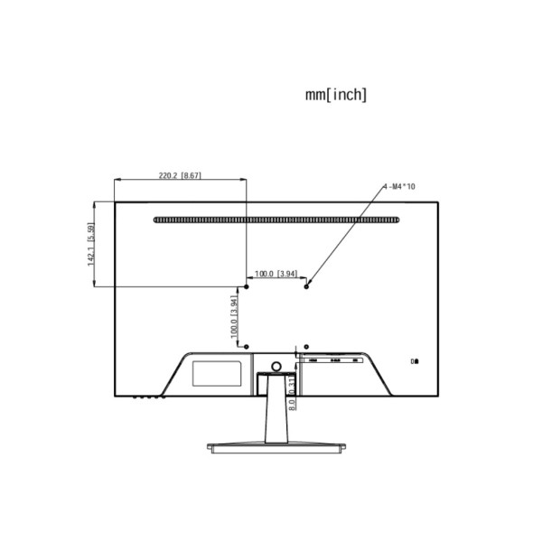 Acheter DAHUA LM24-L200N Moniteur Dahua 23,8" pour la sécurité 24/7 LCD (VA) VGA/HDMI 16:9 1080P