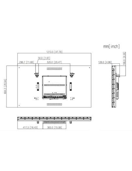 Comprar DAHUA LS550UCM-EF Video Wall Display FHD pantalla de 55" (bisel ultra estrecho de 3,5 mm)