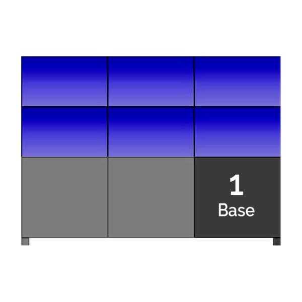 Kaufen DAHUA BASEOFDISPLAYUNIT Bodenhalterung mit Standardbasis für Video-Wall