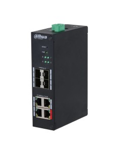 Acquistare DAHUA HS4408-4ET-96 Switch Hardened PoE 4 porte 10/100 + 4 SFP Gigabit 96W gestibile Layer2