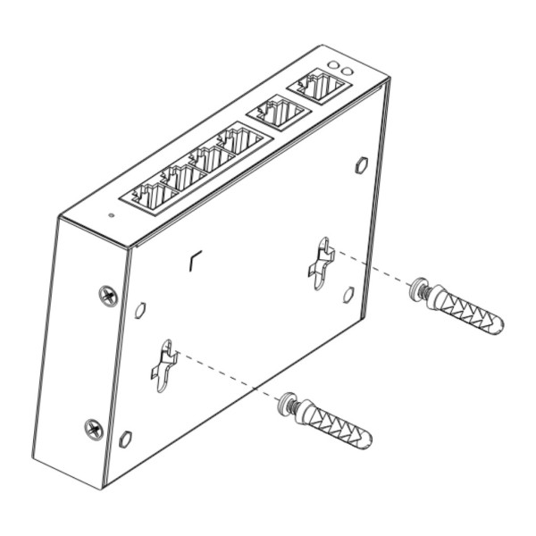 Comprar DAHUA CS4006-4ET-60 Switch PoE 4 puertos 10/100 + 2RJ45 Uplink Gigabit 60W Gestionable en Cloud Layer2