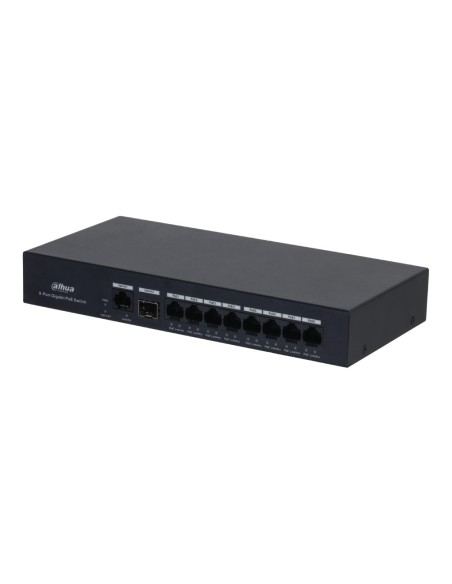 Kaufen DAHUA PFS3110-8GT-65 Switch PoE 8 Gigabit-Ports +1RJ45 Gigabit-Uplink +1SFP 65W Nicht verwaltbar Layer2