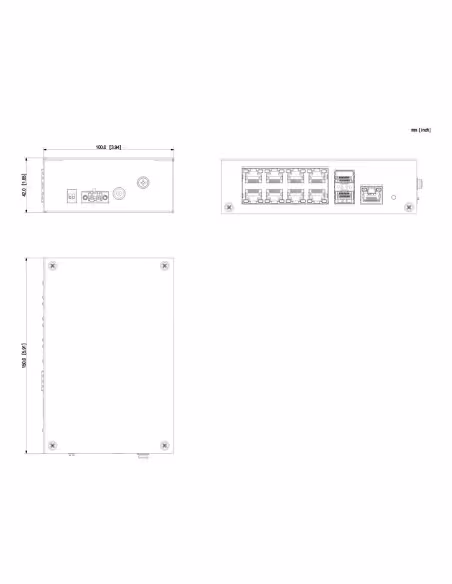 Kaufen DAHUA PFS3211-8GT-120-V2 PoE-Switch 2.0 mit 8 Gigabit-Ports + 2 SFP-Uplink + 1 RJ45-Gigabit-Uplink, 120 W, nicht verwaltb