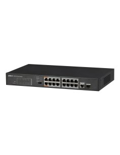 Acheter DAHUA PFS3117-16ET-135 Switch PoE 16 ports 10/100 + 1 Combo Gigabit RJ45/SFP Uplink 135W non géré Layer2