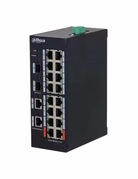 Kaufen DAHUA HS3220-16GT-190 gehärteter Switch PoE 16 Gigabit-Ports (2RJ45+2SFP) Gigabit-Uplink 190W nicht verwaltet Layer2