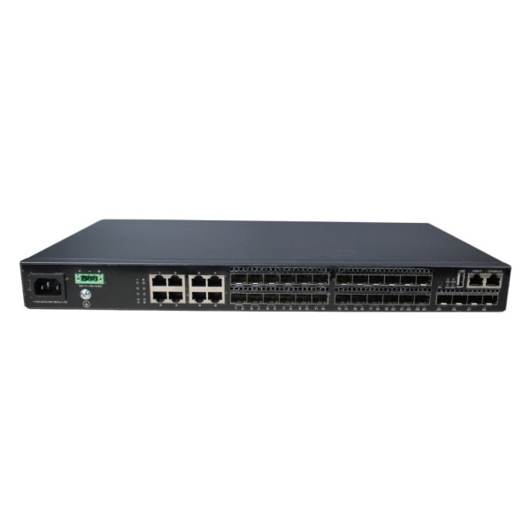 Acquistare UTEPO UTP5628TFS-L3(V2) Switch 24 porte Gigabit (16 SFP + 8 Combo (RJ45/SFP)) + 4 Uplink SFP+ 10Gbps 40W Gestibile L
