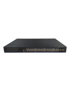 Acheter UTEPO Switch PoE UTP3328TS-PSB-L2 24 ports Gigabit + 4 uplinks Gigabit combo (RJ45/SFP) 280 W 802.3af/at 6 kV gérable 2