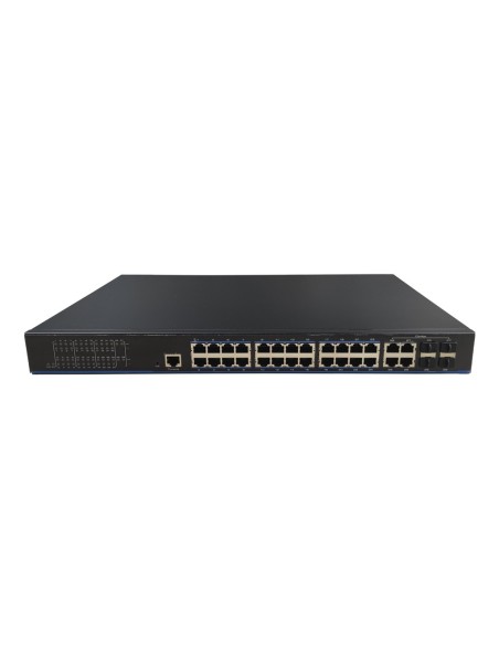 Kaufen Sie UTEPO UTP3328TS-PSB-L2 Switch PoE 24 Gigabit-Ports + 4 Gigabit-Uplink-Combo (RJ45/SFP) 280 W 802.3af/at 6 kV verwaltb