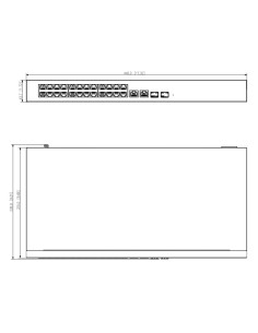 Acheter DAHUA CS4226-24ET-375 Switch PoE 24 ports 10/100 + 2 Combo Gigabit RJ45/SFP Uplink 375W administrable dans le Cloud Laye 2