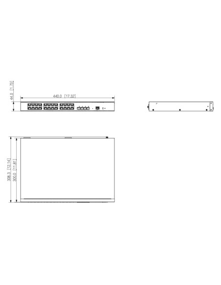 Acheter DAHUA SG5028X commutateur 24 ports Gigabit + 4 liaisons montantes 10G SFP+ administrable Layer 2
