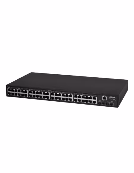 Comprar DAHUA S5500-48GT4XF-E-V2 Switch 48 puertos Gigabit + 4 Uplink SFP+ 10Gbps 55W Gestionable Layer3
