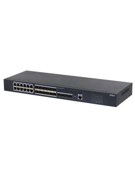 Comprar DAHUA S5428-12GF12GT4XF Switch 12 puertos Gigabit + 12 Uplink Gigabit SFP + 4 Uplink SFP+ 10Gbps Gestionable en Cloud La