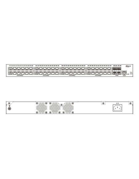 Acheter DAHUA S5452-48GT4XF Switch 48 ports Gigabit + 4 uplinks SFP+ 10 Gbit/s administrable Layer 2