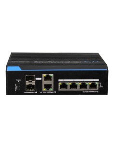 Acquista UTEPO UTP7204GE Switch industriale 4 porte Gigabit + 2 uplink combo Gigabit (2SFP+2RJ45) ridondante 6KV