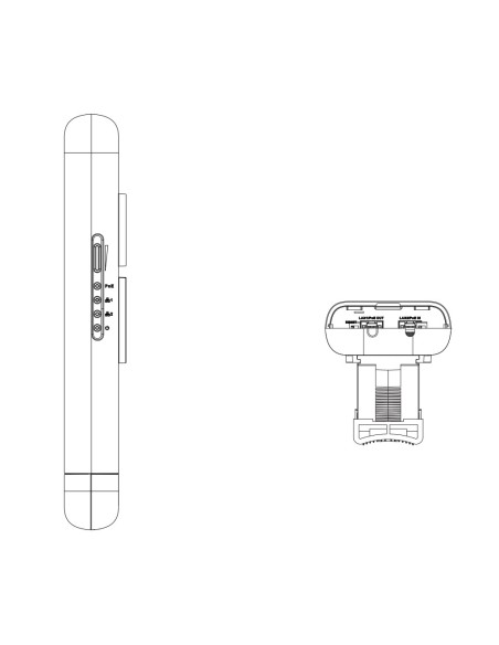 Acquistare DAHUA WBC5-90AC-01P Bridge wireless 5GHz fino a 1 km 867 Mbps IP65 PoE