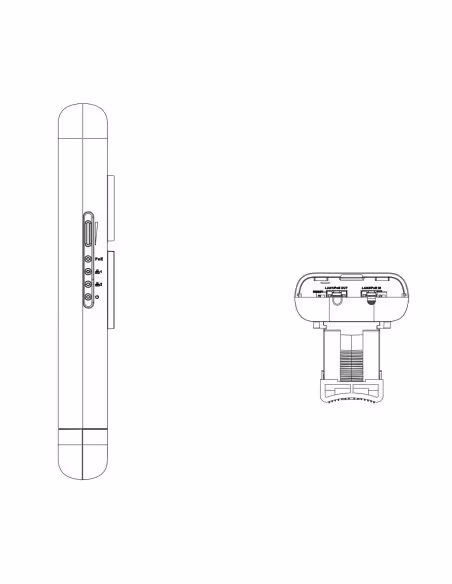 Acheter DAHUA WBC5-90AC-01P pont sans fil 5 GHz jusqu’à 1 km 867 Mbps IP65 PoE