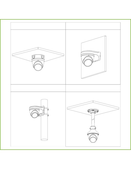 Acquistare DAHUA HAC-HDW1231T-Z-A MiniDomo HDCVI 4EN1 2M 1080P DN ICR WDR Starlight IR60m 2.7-12mm VFM IP67 MIC