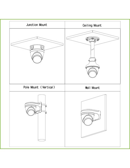 Comprar DAHUA HAC-HDW1239T-Z-A-LED MiniDomo HDCVI 4EN1 2M 1080P FULL COLOR 2.0 WDR Starlight LED40m 2.7-13.5mm IP67 MIC